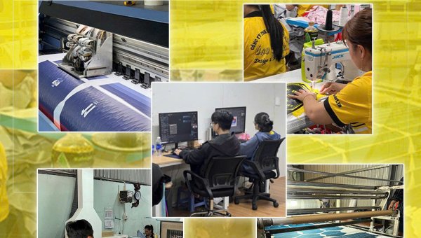 Quy trình sản xuất đồ thể thao tại Gạo Sport 