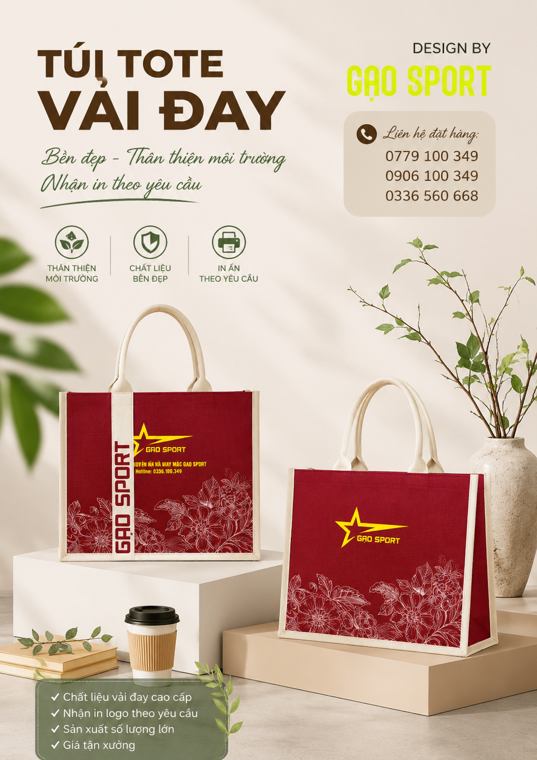 TÚI VẢI ĐAY 04