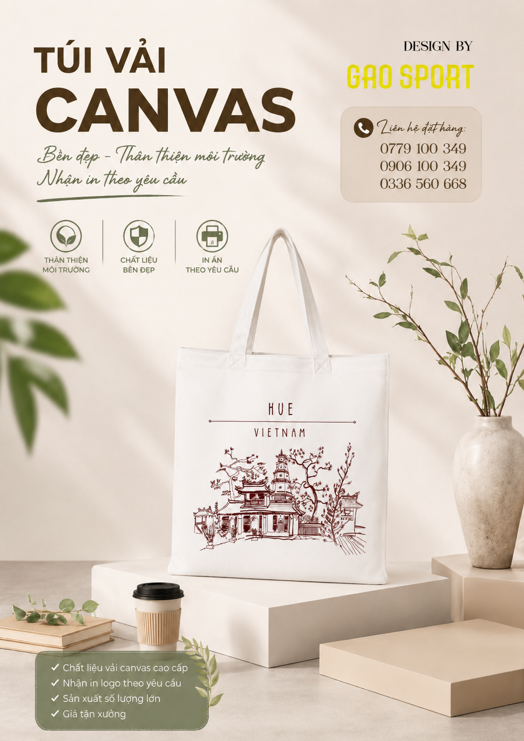 TÚI VẢI CANVAS 08