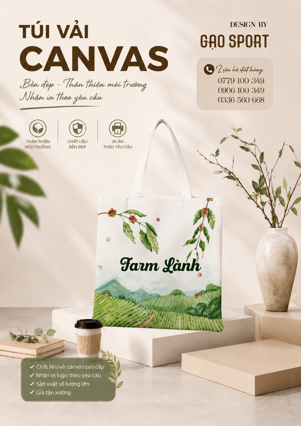 TÚI VẢI CANVAS 09